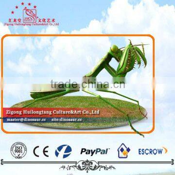 Insects fiberglass Sculpture Mantis Sculpture for Decoration
