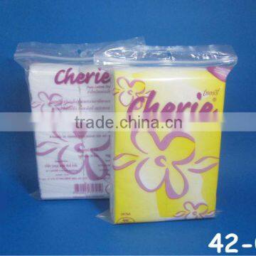 Cotton Pad Non Press Sides 50 g.( 100 pads) / Zip bag