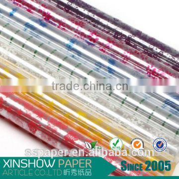 hotsale product transparent printed film plastic bopp film