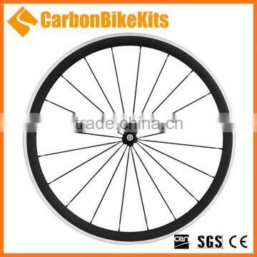 CW38C-A Alloy Braking Surface 700C Bicycle Carbon Wheelset 38mm Road Bike Wheels Clincher Alloy