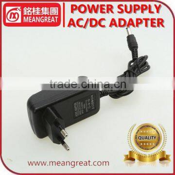 12V 1A 2A Wall mounted Power Supply For Satellite Receiver CE Approved