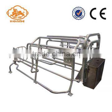 hot-dip galvanized pig farrowing crates for sow HONDE sales