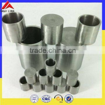 tungsten and molybdenum crucible for steelmaking