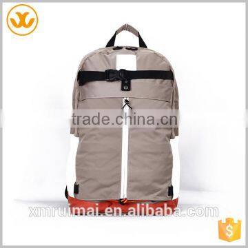 Mens custom high quality computer gery color cheap laptop backpack