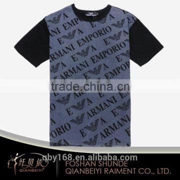 OEM custom personalized men clothing screen tshirt printing