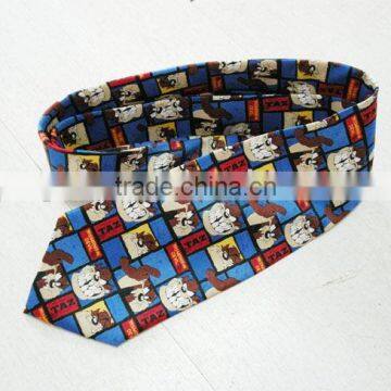 popular printed silk tie for whole sell