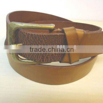 BSCI factory wholesale new style genuine Leather Belt