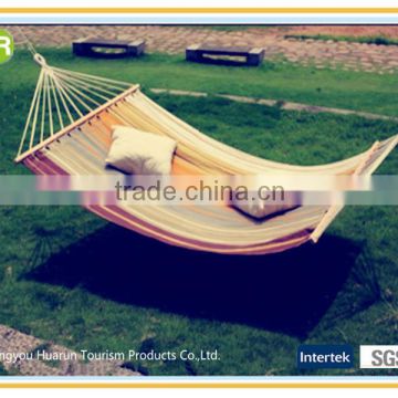 2 Person Cotton Canopy Hammock Swing