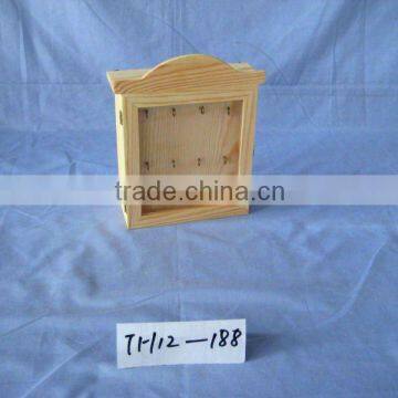 Hanging Wooden Key Box
