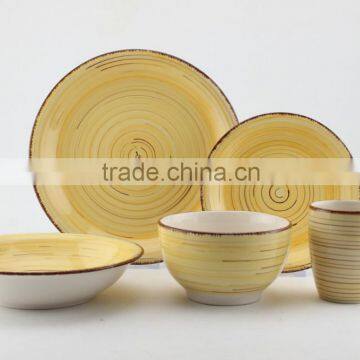 20pc Stoneware Dishwasher Safe Summer Design Hand Painted Dinnerset AB Grade/2016 New Design/ceramic Mug photo-4