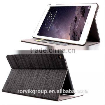 High quality case for ipad, for ipad 6 case, for pu leather ipad case