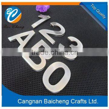 Low price 3D ABS Chrome car sticker used for all cars