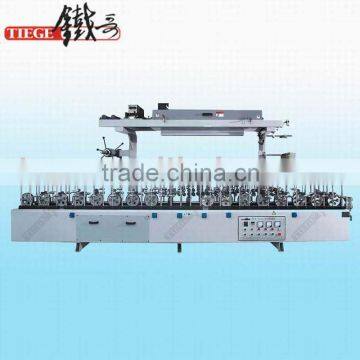 Cold Glue PVC Profile Laminating Machine For Panel Decoration