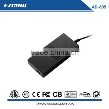 Dongguan factory 90W Universal and Automatic Slim Laptop adapter AD-605