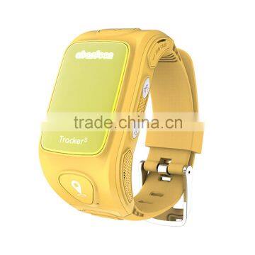 latest kids smart wrist ios watch mobile phone with small gps tracker