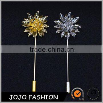 China wholsale fashion long needle flower brooch pin brooch pins                        
                                                                                Supplier's Choice