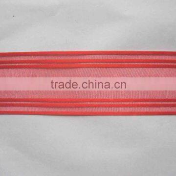 floral organza ribbons