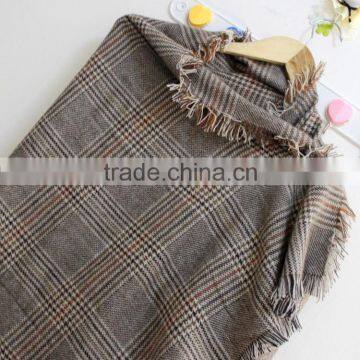 2015 Fashion plaid blanket scarf