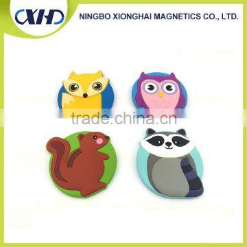 China wholesale high quality 3D Effects promotional pvc creative fridge magnet