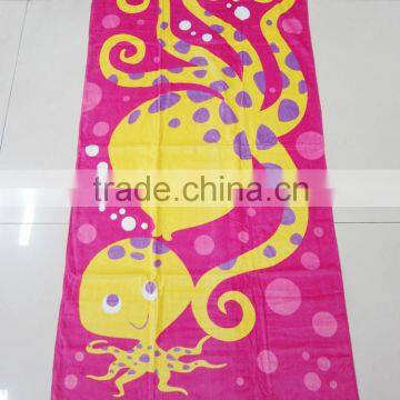 2016 NEW Wholesale Personalized High Quality Octopus Printed Beach Towel photo-2