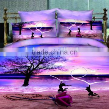 2015 Hot Sell Fashion 3D bedding set for home