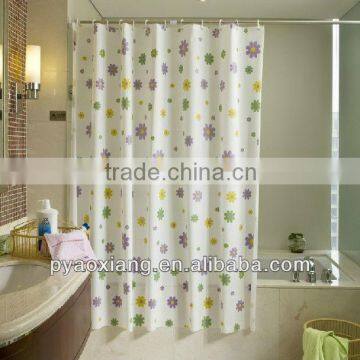 PEVA shower curtains liner for bathroom accessories