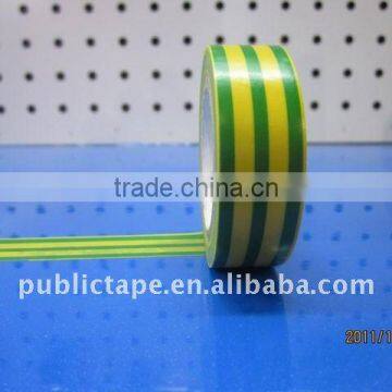 yellow green pvc adhesive tape for electrical products