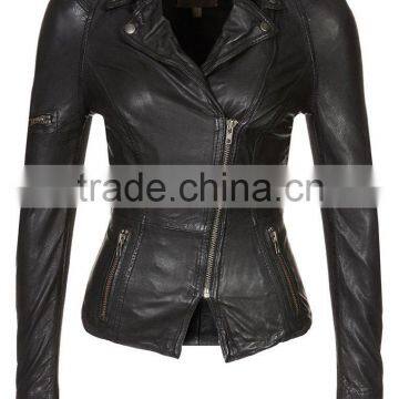 Slim Fashion Ladys Leather Jackets