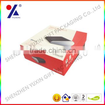 Gift packaging box manufacturer for electronic machine with folding lids