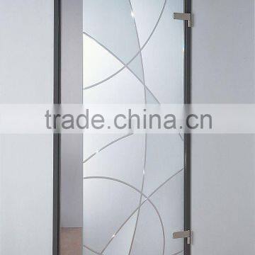 glass pane swing door