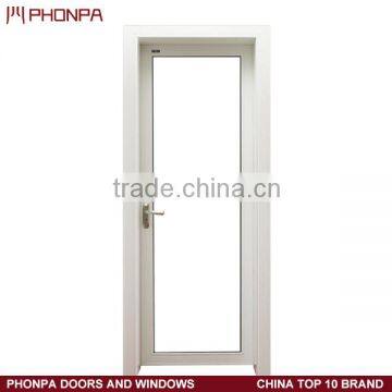 White glass aluminum doors design, popular design aluminum doors, swing open doors