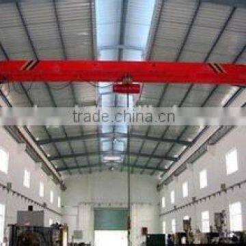 steel structural with single electric overhead beams