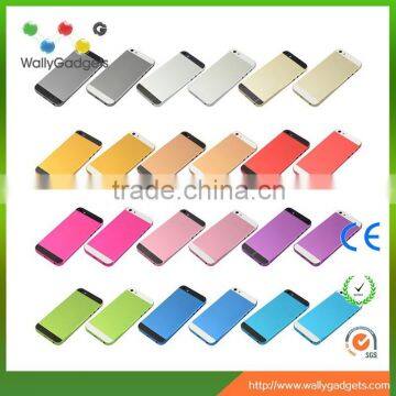 Fashionable replacement back housing cover Grade AAA full colors for iPhone5S