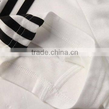 Factory Price With High Quality 100%cotton Men White Tee Shirt