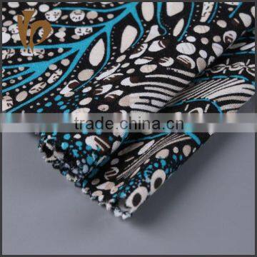 High Quality Cotton Linen Fabric Printing For Ladies Clothing