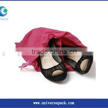 customize logo wholesale drawstring shoes bags