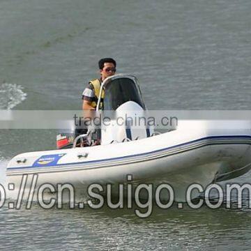 Motor Boat /RIB Boat/pvc Boat/Leisure Boat/Inflatable Fiberglass Boat photo-4