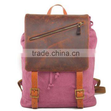 Searrco China wholesale fashion designer college bags canvas school bags handbags travel bags college backpack bags