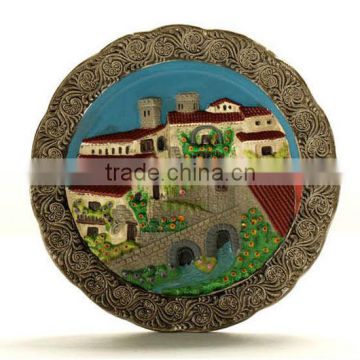 ceramic embossed plate