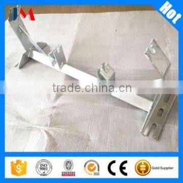 Conveyor roller bracket steel idler roller galvanized frame