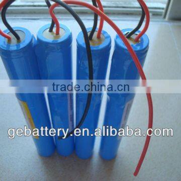 AA ER14505 3.6V 2400mah battery pack 3S1P