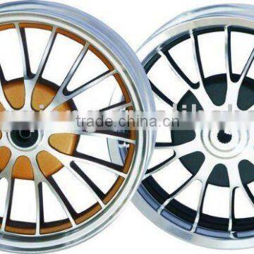 V-shape alloy wheel