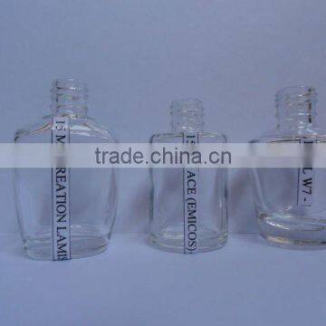 Round/Cylindrical Nail Polish Glass Bottle