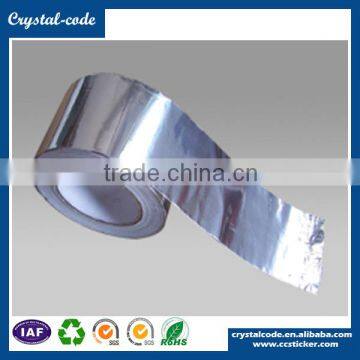 OEM design non toxic hygienic silk screen printing aluminum foil sticker