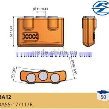 BA12 auger bits rock drilling teeth tungsten carbide mining picks