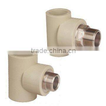 PPR Pipe Fitting: Male Thread Tee