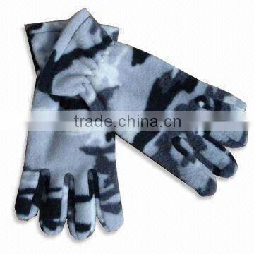 cheap mens camouflage polar fleece glove