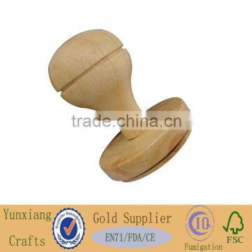 Natural Wood Stamp Handle, Wooden Handle for Stamp