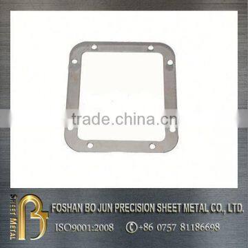 China manufacturer custom made metal stamping products , black painted stamping sheet metal