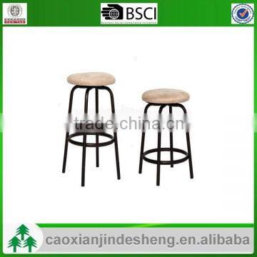 Bronze Finish Half Circle Back Adjustable Metal Swivel Counter Height Bar Stools